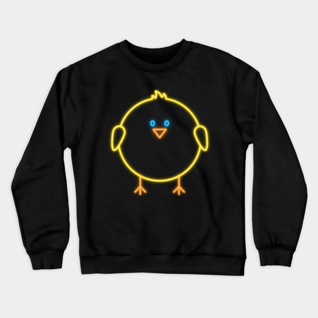 Neon Chook Crewneck Sweatshirt by pastryho